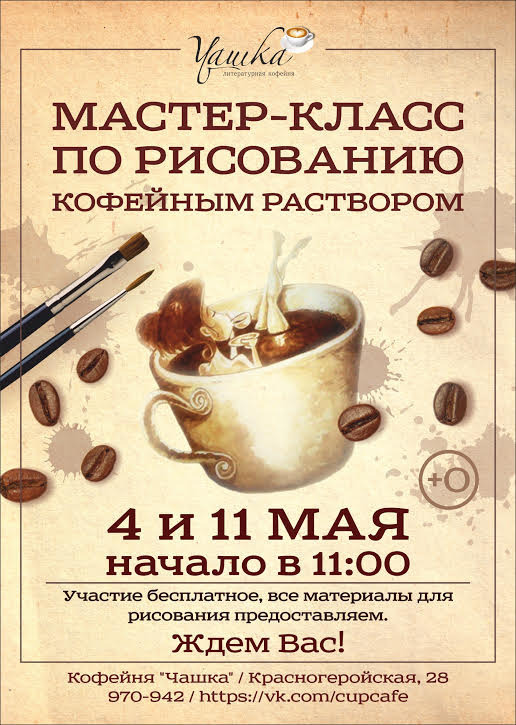 Рисунки на кофе мастер класс Рисунки на кофе мастер класс