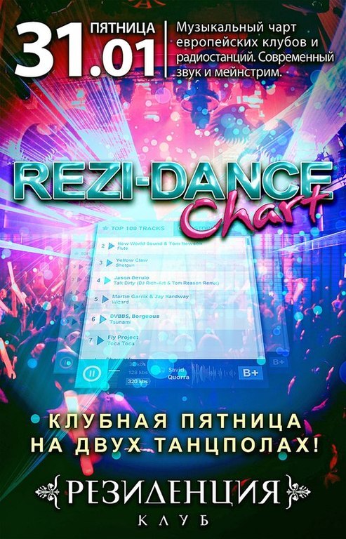 Афиша Ижевска — Rezi-Dance Chart