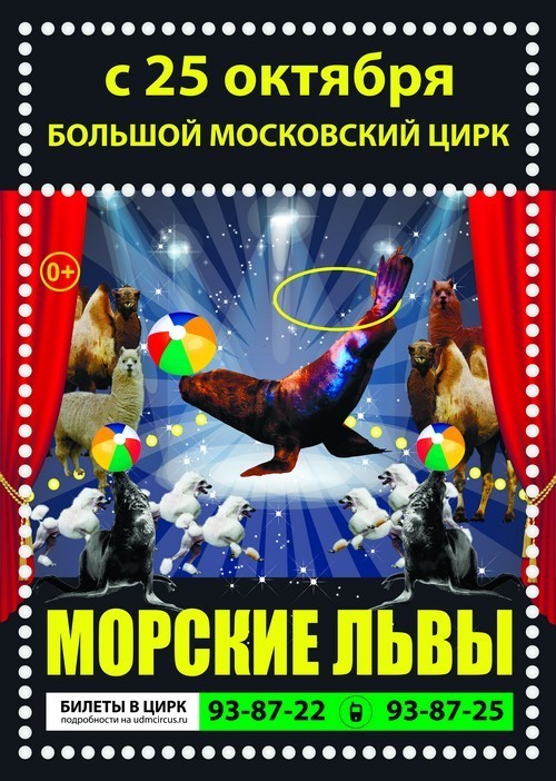 Афиша Ижевска — Большой московский цирк