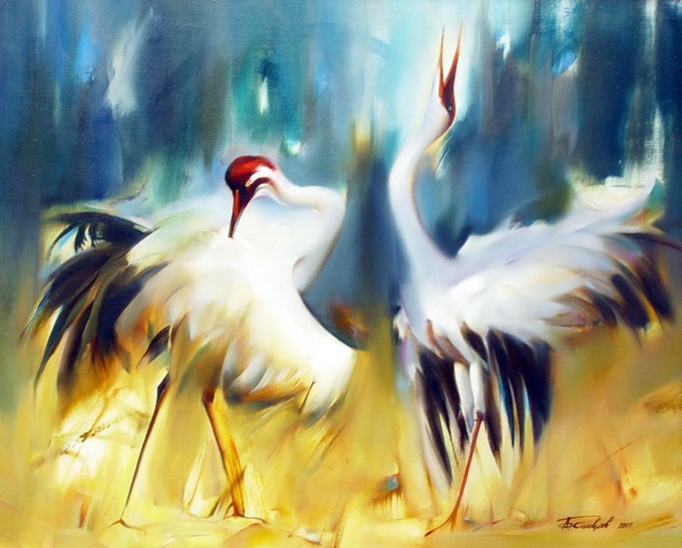 Афиша Ижевска — Мастер-класс по живописи «Птицы»