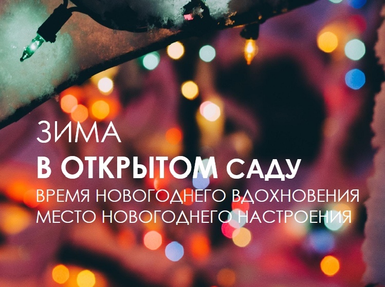 Афиша Ижевска — Новый год в «Открытом саду»