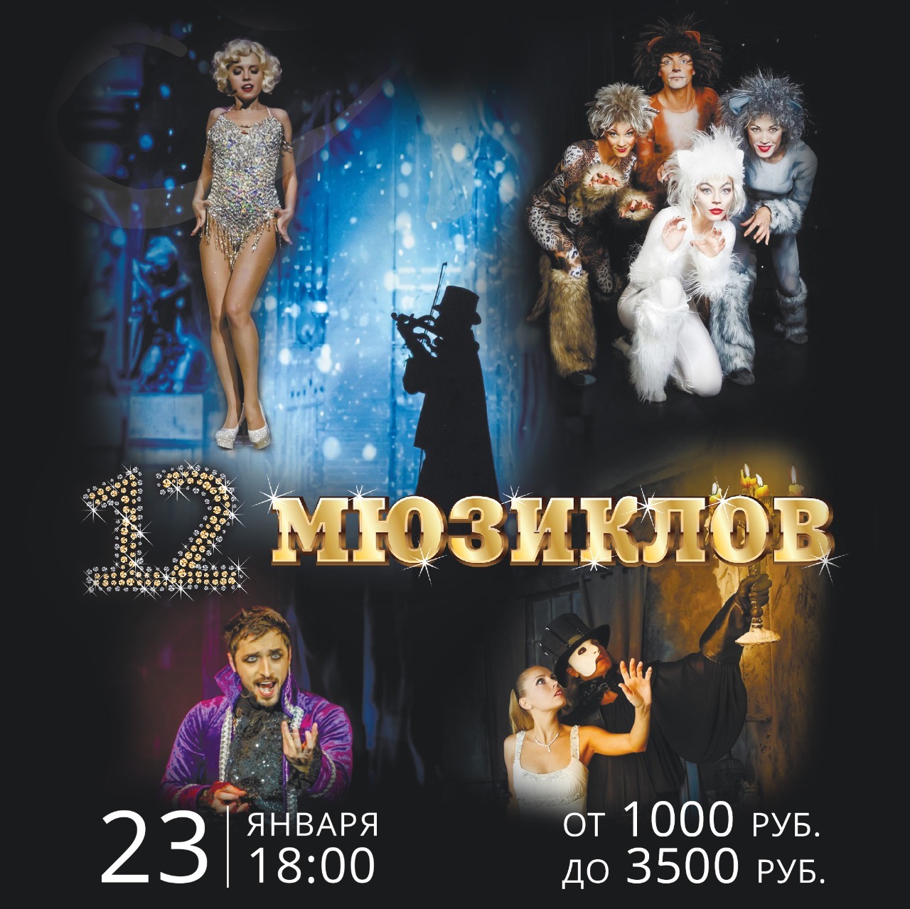 Афиша Ижевска — Шоу «12 мюзиклов»
