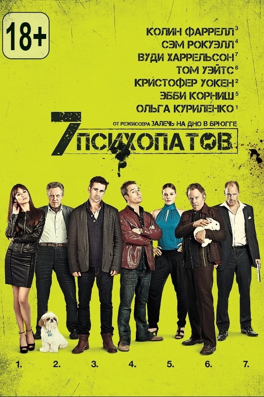Афиша Ижевска — Семь психопатов (оригинальная версия с субтитрами)