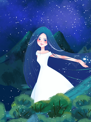 Приключения под луной, фантазия