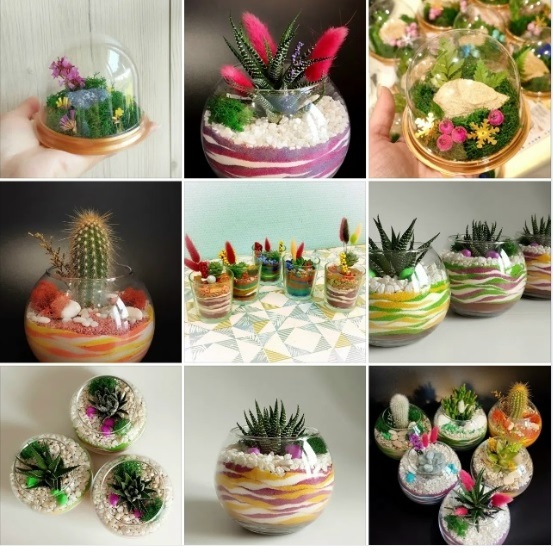 Мастер-класс по флорариуму и моссариуму