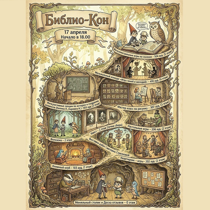 Библио-кон в библиотеке УдГУ