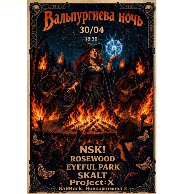 Вальпургиева Ночь в «БАРРОК»