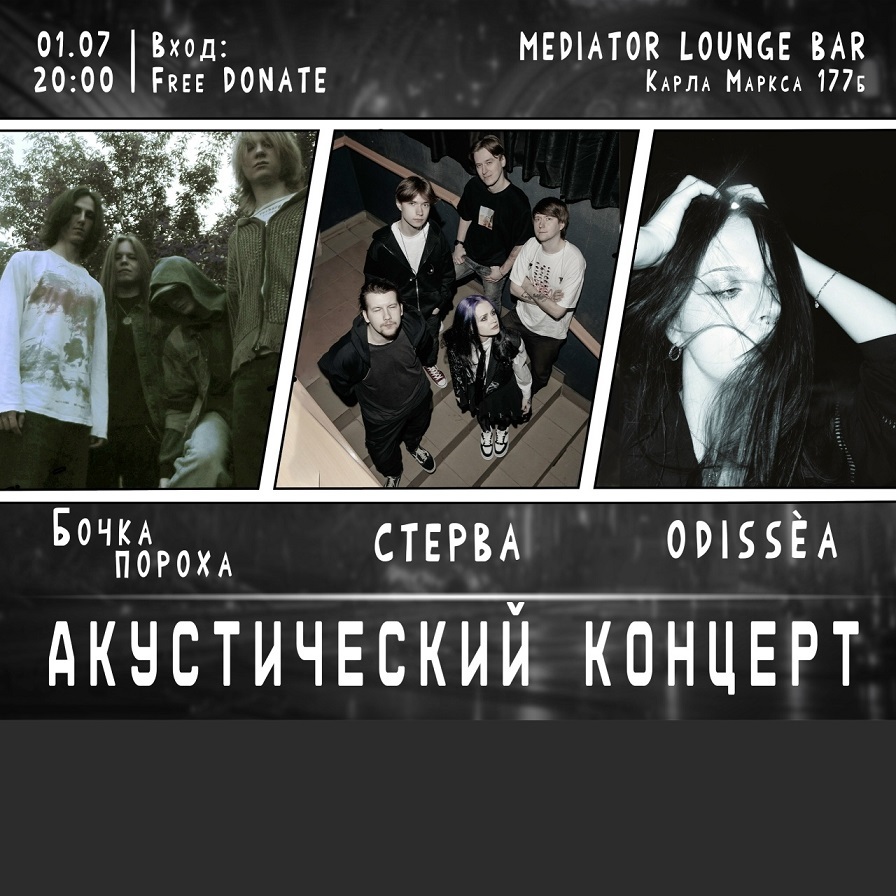 Акустический концерт группы «Стерва»