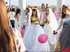 Афиша Ижевска — Марафон Невест: наряжались в розовые галоши и костюмы пчёлок