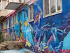 Афиша Ижевска — Масштабное «подводное» граффити появилось в городке Металлургов